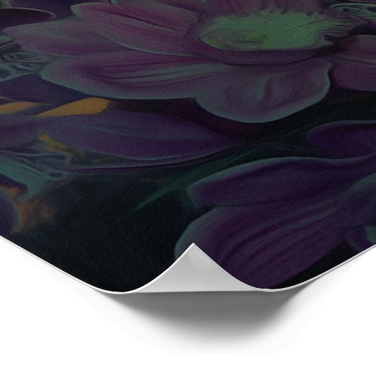 Sunset Plaza Marina 2584 Originele kunstdruk Poster (Hoek)