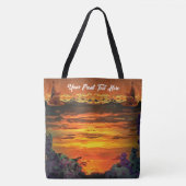 Sunset Plaza Marina 2584 Tote Bag (Voorkant)
