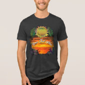 Sunset Plaza Marina 2584 Tri-Blend Shirt (Voorkant)