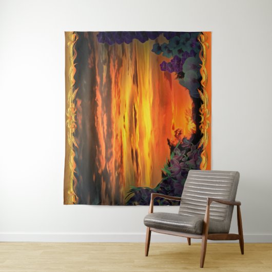 Sunset Plaza Marina 2584 Wandkleed (In situ)