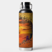 Sunset Plaza Marina 2584 Waterfles (Achterkant)