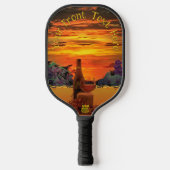 Sunset Plaza Marina Wijn en kaas 2584 Pickleball Paddle (Voorkant)
