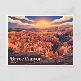 Sunset Point Bryce Canyon Utah Briefkaart