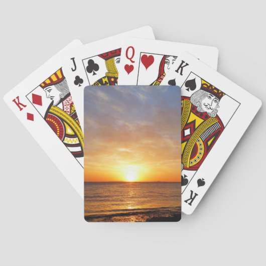 SUNSET POKERKAARTEN (Achterkant)