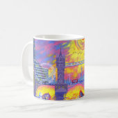 Sunset:pool van Londen 2013 Koffiemok (Voorkant links)