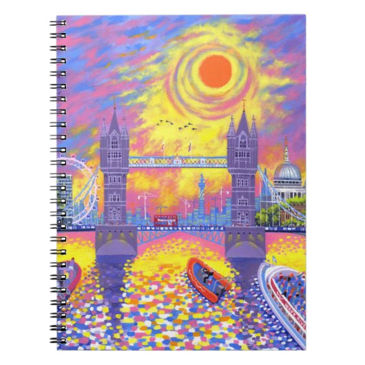 Sunset:pool van Londen 2013 Notitieboek (Voorkant)