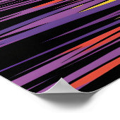 Sunset Pop-Art Poster (Hoek)