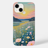 Sunset Poppies Case-Mate iPhone Case (Achterkant)