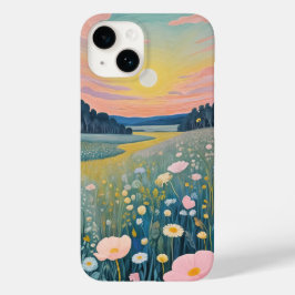 Sunset Poppies Case-Mate iPhone 14 Hoesje