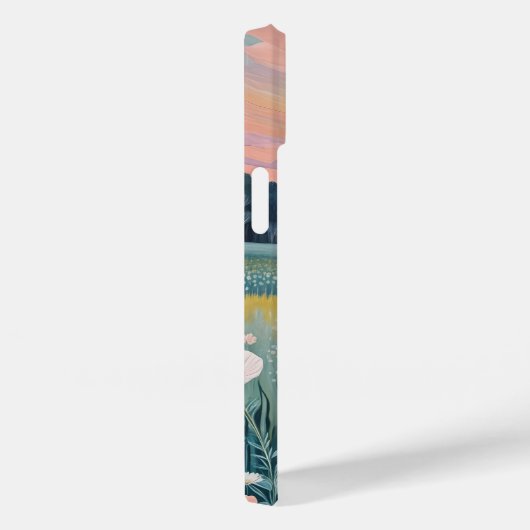 Sunset Poppies Case-Mate iPhone Case (Achterkant / Rechts)