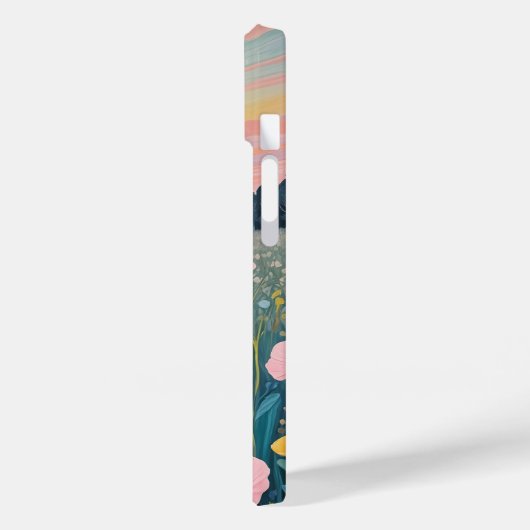 Sunset Poppies Case-Mate iPhone Case (Achterkant / Links)