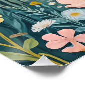 Sunset Poppies Perfect Poster (Hoek)