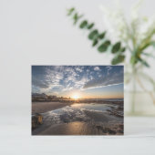 Sunset, Port Elizabeth, Zuid-Afrika Briefkaart (Staand voorkant)