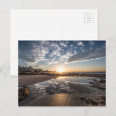 Sunset, Port Elizabeth, Zuid-Afrika Briefkaart (Voorkant / Achterkant)