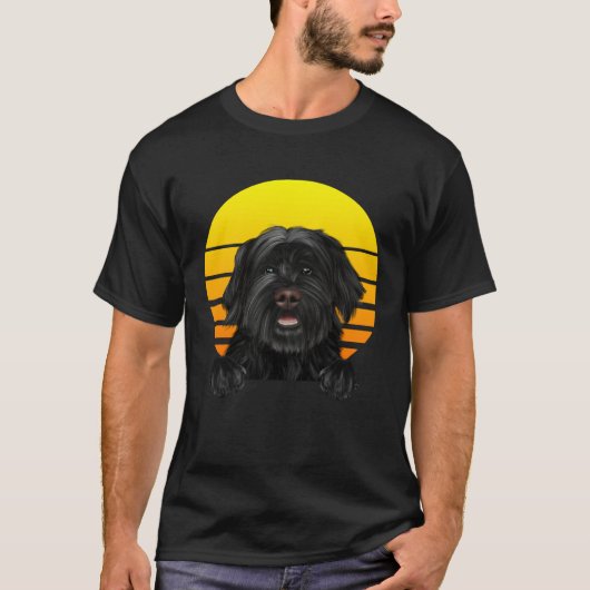  Sunset Portugees Water Dog T-shirt (Voorkant)