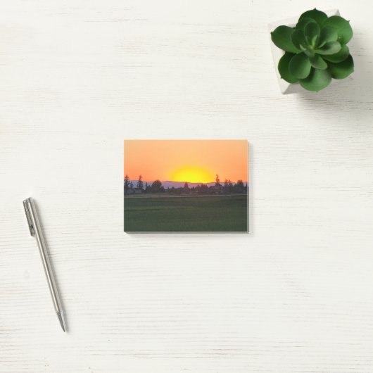 Sunset Post It Note Pad (Kantoor)