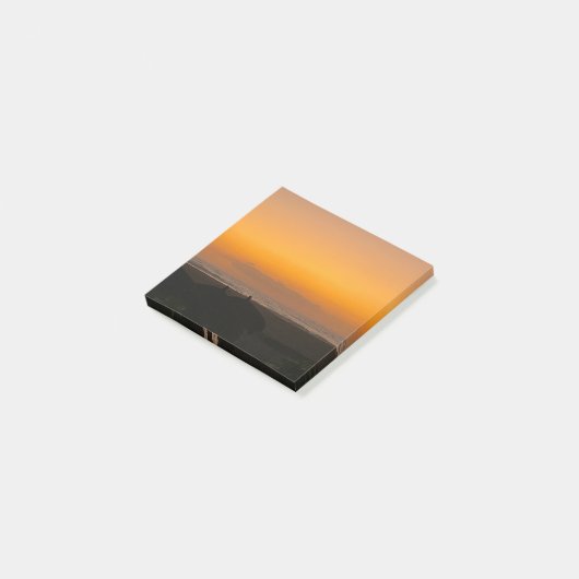 Sunset Post merkt op Post-it® Notes (Schuin)