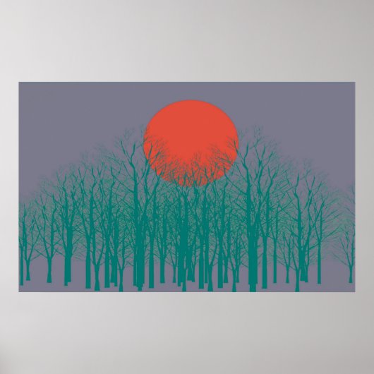 Sunset  poster (Voorkant)