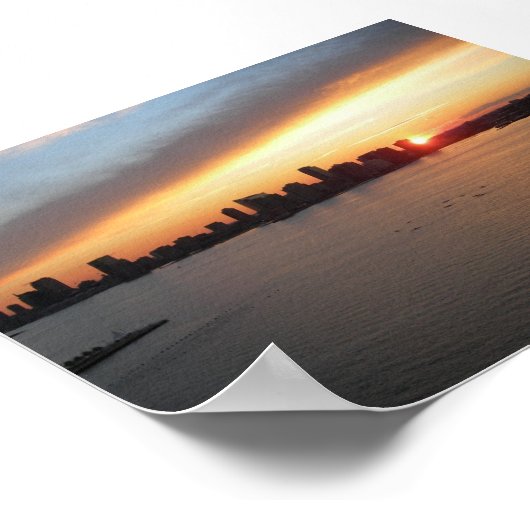 Sunset Poster (Hoek)