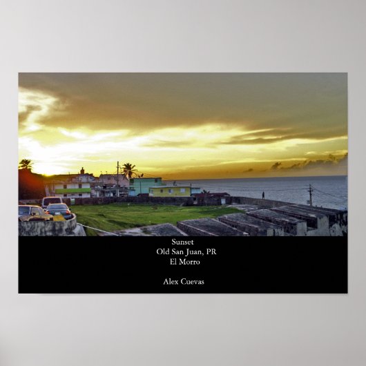 Sunset Poster (Voorkant)