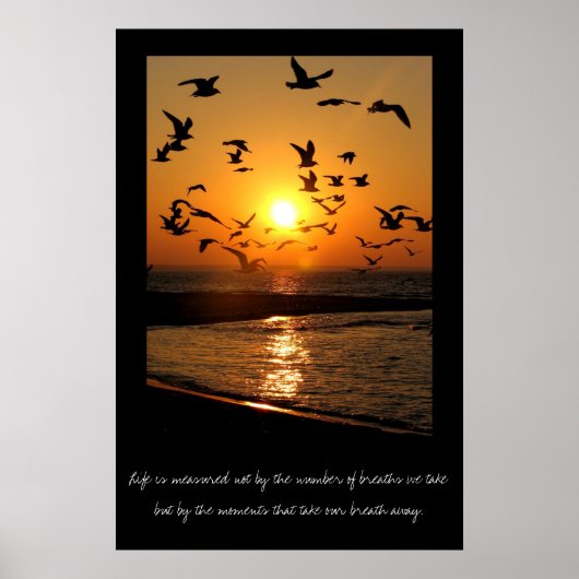 Sunset poster (Voorkant)