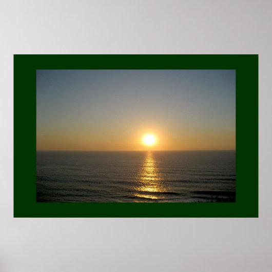 Sunset Poster (Voorkant)