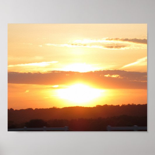 Sunset Poster (Voorkant)