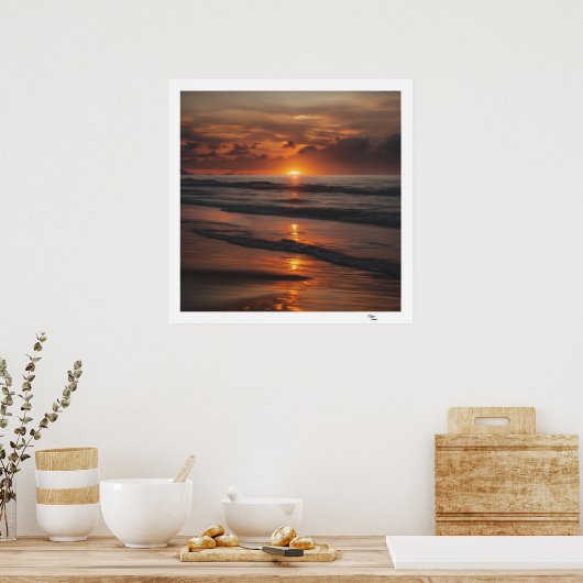 Sunset Poster (Keuken)