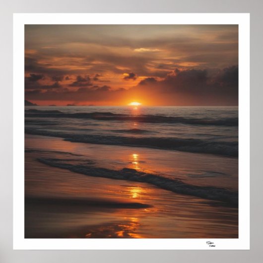 Sunset Poster (Voorkant)