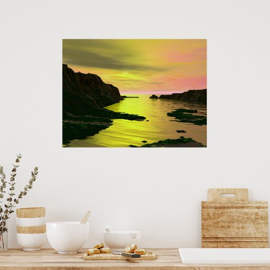 Sunset Poster (Keuken)