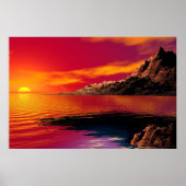 Sunset Poster (Voorkant)
