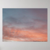 Sunset Poster (Voorkant)