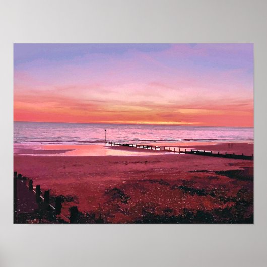 SUNSET POSTER (Voorkant)