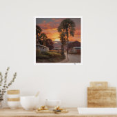 Sunset Poster (Keuken)