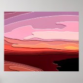 SUNSET POSTER (Voorkant)