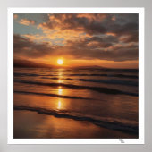 Sunset Poster (Voorkant)