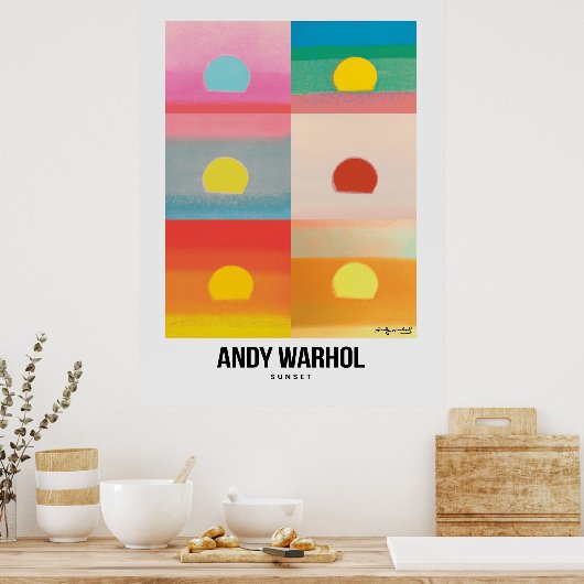 Sunset Poster (Keuken)