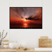 Sunset Poster (Keuken)