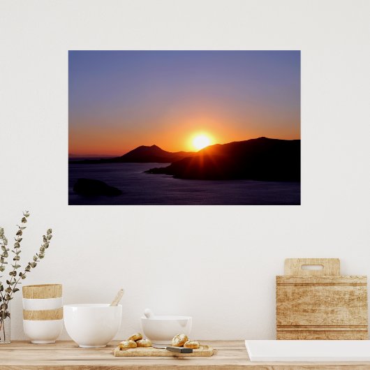 Sunset Poster (Keuken)
