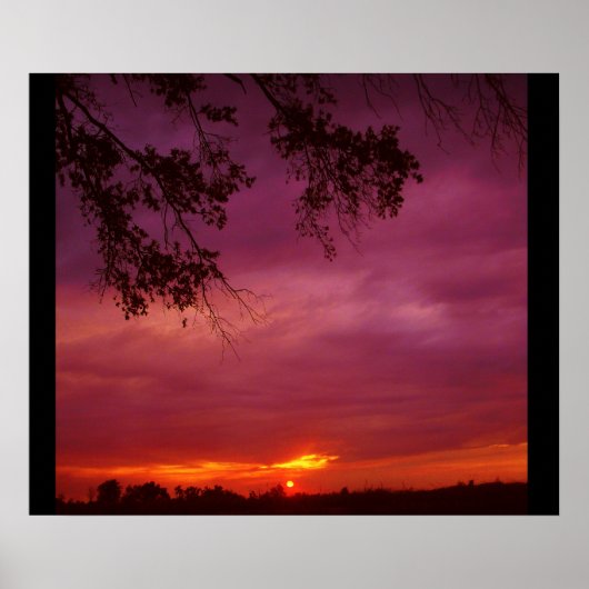 Sunset Poster (Voorkant)