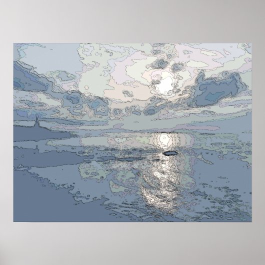 SUNSET POSTER (Voorkant)