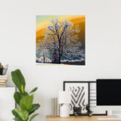 Sunset Poster (Thuiskantoor)