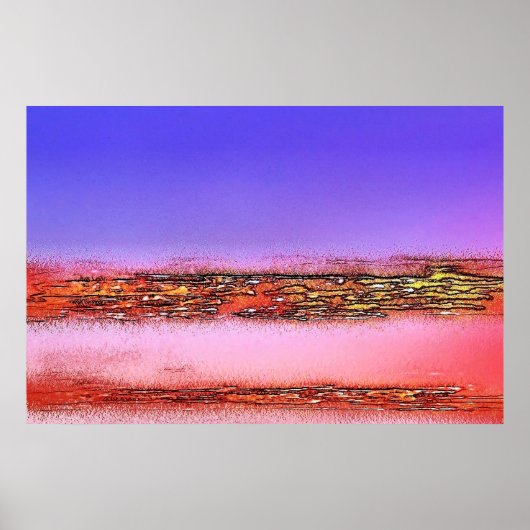 SUNSET POSTER (Voorkant)