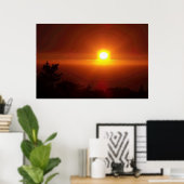 Sunset Poster (Thuiskantoor)