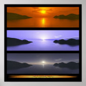 Sunset Poster (Voorkant)