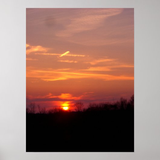 Sunset Poster (Voorkant)