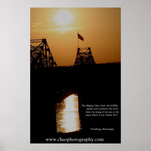 Sunset Poster (Voorkant)
