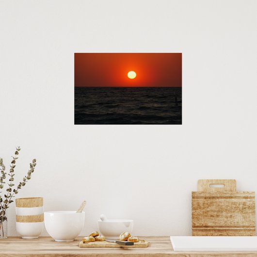 Sunset Poster (Keuken)