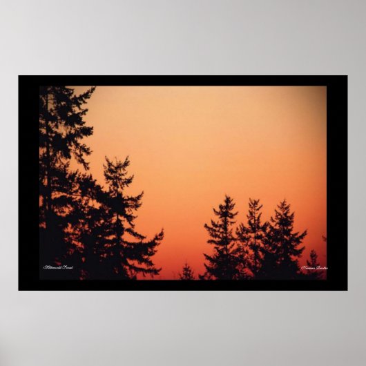 Sunset Poster (Voorkant)