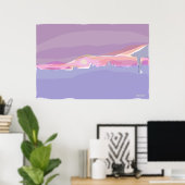 Sunset Poster (Thuiskantoor)